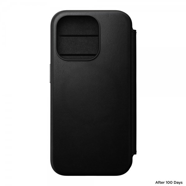 Nomad iPhone 15 Pro Cover Modern Leather Folio Sort