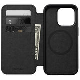 Nomad iPhone 15 Pro Cover Modern Leather Folio Sort