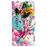 iPhone 15 Pro Cover Motiv Elefantmønster