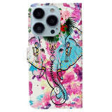 iPhone 15 Pro Cover Motiv Elefantmønster