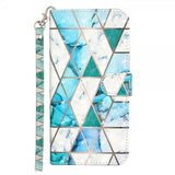iPhone 15 Pro Cover Motiv Grøn Marmor