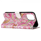 iPhone 15 Pro Cover Motiv Paisleymønster