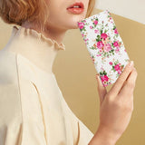 iPhone 15 Pro Cover Motiv Røde Blomster
