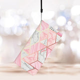 iPhone 15 Pro Cover Motiv Rosa Marmor