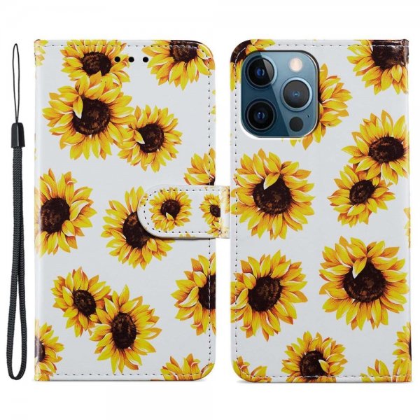 iPhone 15 Pro Cover Motiv Solsikker