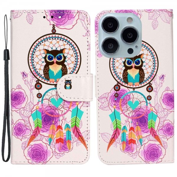 iPhone 15 Pro Cover Motiv Ugle Drømmefanger