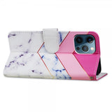 iPhone 15 Pro Cover Motiv Hvid Marmor