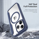 Dux Ducis iPhone 15 Pro Cover Skin X Pro Series MagSafe Blå