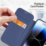 Dux Ducis iPhone 15 Pro Cover Skin X Pro Series MagSafe Blå