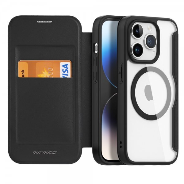 Dux Ducis iPhone 15 Pro Cover Skin X Pro Series MagSafe Sort