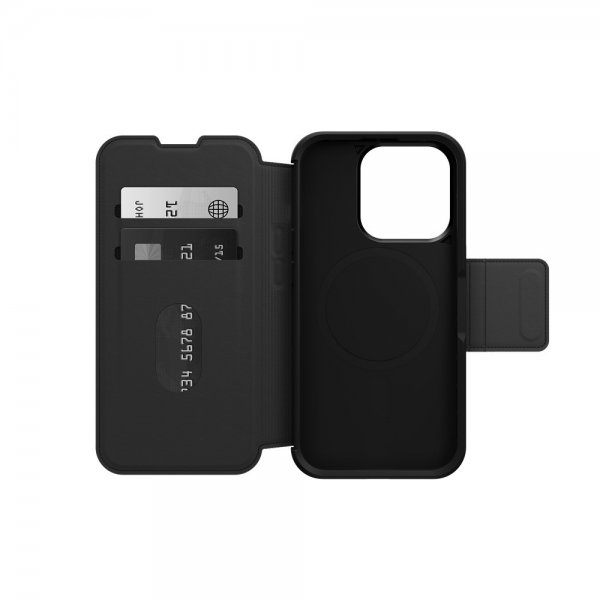 Otterbox iPhone 15 Pro Cover Strada MagSafe Shadow Black