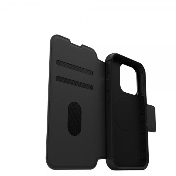 Otterbox iPhone 15 Pro Cover Strada MagSafe Shadow Black