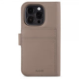 holdit iPhone 15 Pro Cover Wallet Case Magnet Plus Mocha Brown