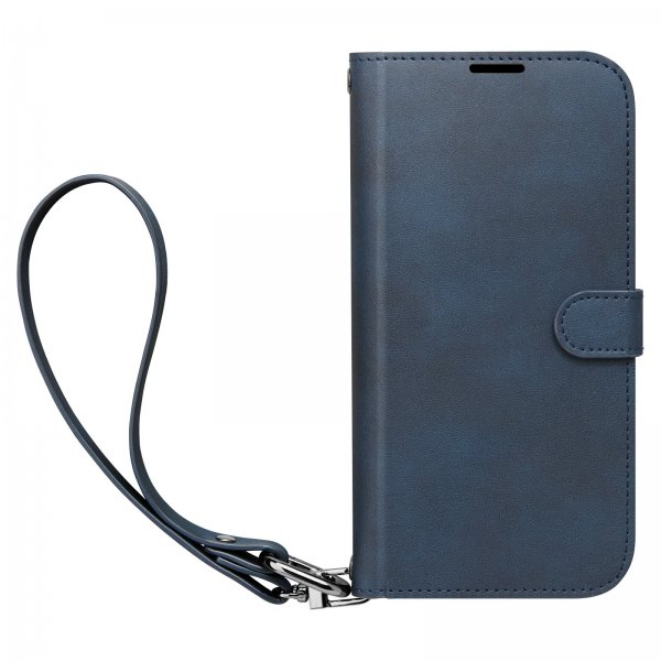 Spigen iPhone 15 Pro Cover Wallet S Pro Navy