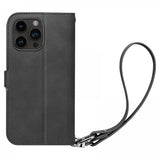 Spigen iPhone 15 Pro Cover Wallet S Pro Sort