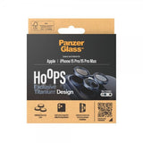 PanzerGlass iPhone 15 Pro/iPhone 15 Pro Max Kamerabeskyttelse Hoops Blue Titanium