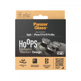 PanzerGlass iPhone 15 Pro/iPhone 15 Pro Max Kamerabeskyttelse Hoops Natural Titanium