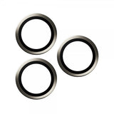 PanzerGlass iPhone 15 Pro/iPhone 15 Pro Max Kamerabeskyttelse Hoops Natural Titanium