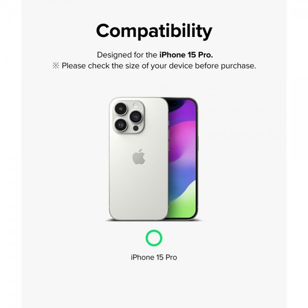 Ringke iPhone 15 Pro Kamerabeskyttelse Kamera Linse Ramme