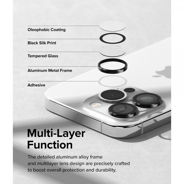 Ringke iPhone 15 Pro Kamerabeskyttelse Kamera Linse Ramme