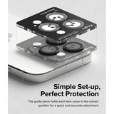 Ringke iPhone 15 Pro Kamerabeskyttelse Kamera Linse Ramme