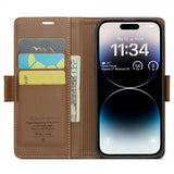 CaseMe iPhone 15 Pro Max Cover 023 Serie Brun