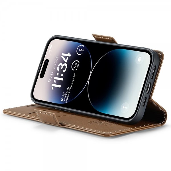 CaseMe iPhone 15 Pro Max Cover 023 Serie Brun
