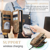 CaseMe iPhone 15 Pro Max Etui C30 Series Brun