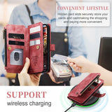 CaseMe iPhone 15 Pro Max Cover C30-serien Rød