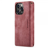 CaseMe iPhone 15 Pro Max Cover C30-serien Rød