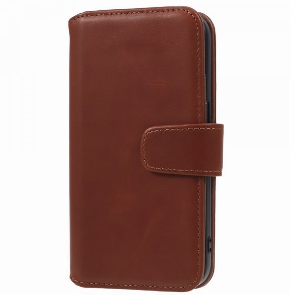 Nordic Covers iPhone 15 Pro Max Etui Essential Leather Maple Brown