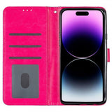 iPhone 15 Pro Max Cover Glitter Magenta