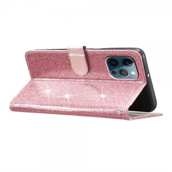 iPhone 15 Pro Max Cover Glimmer Rosaguld
