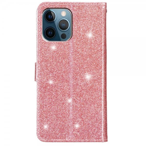 iPhone 15 Pro Max Cover Glimmer Rosaguld
