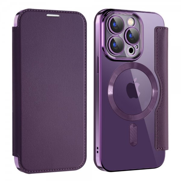 iPhone 15 Pro Max Cover MagSafe Lilla