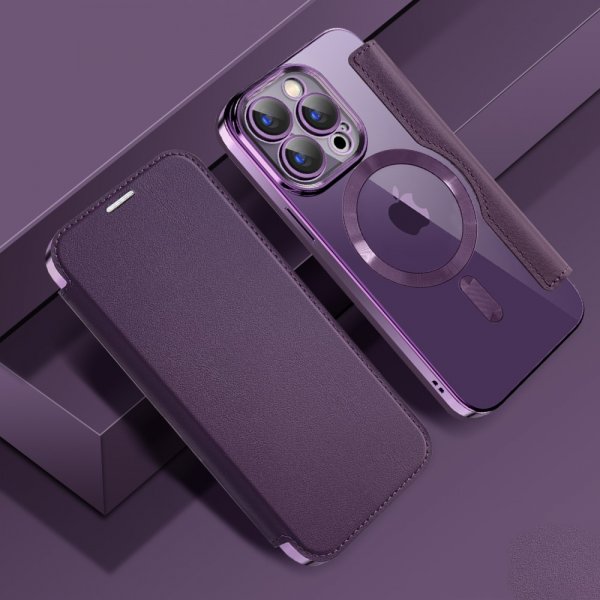 iPhone 15 Pro Max Cover MagSafe Lilla