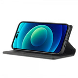 Lc.Imeeke iPhone 15 Pro Max Etui med Kortlomme Flip Sort