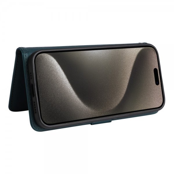 Betopnice iPhone 15 Pro Max Etui med Aftageligt Cover 005 Blå