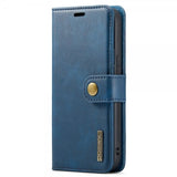 Dg.Ming iPhone 15 Pro Max Etui med Aftageligt Cover Blå