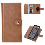 VILI iPhone 15 Pro Max Etui med Aftageligt Cover GV Series MagSafe Brun