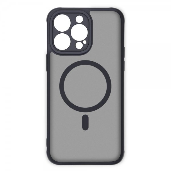 VILI iPhone 15 Pro Max Etui med Aftageligt Cover GV Series MagSafe Sort