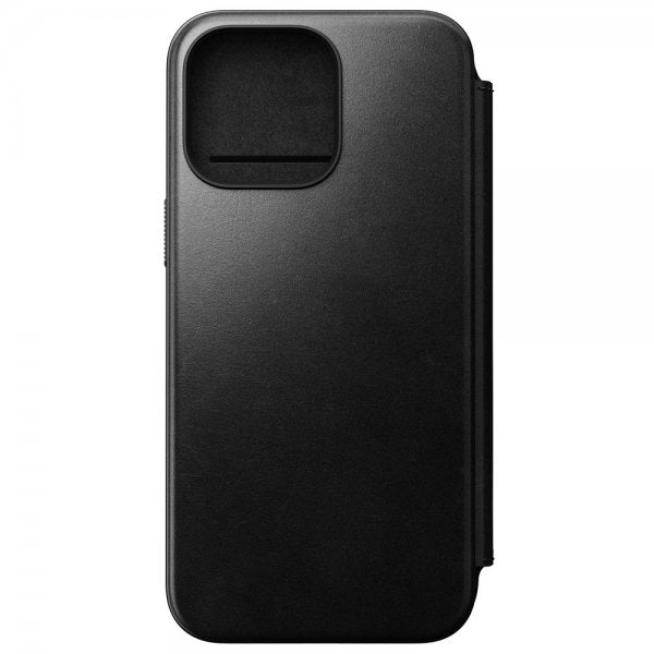 Nomad iPhone 15 Pro Max Cover Modern Leather Folio Horween Sort