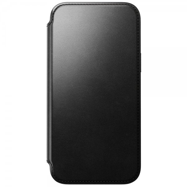 Nomad iPhone 15 Pro Max Cover Modern Leather Folio Horween Sort