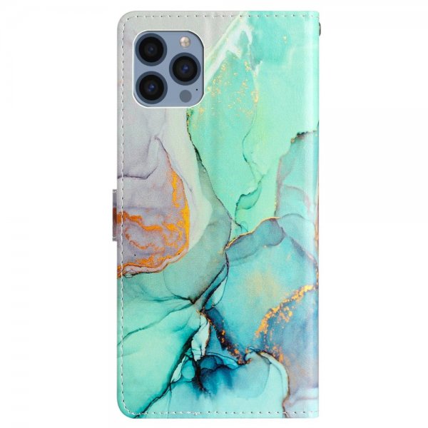 iPhone 15 Pro Max Cover Marmor Grøn