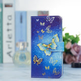 iPhone 15 Pro Max Cover Motiv Gylden Sommerfugl