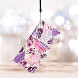 iPhone 15 Pro Max Cover Motiv Lilla Blomster