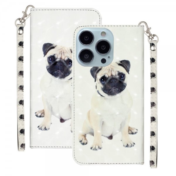 iPhone 15 Pro Max Cover Motiv Mops