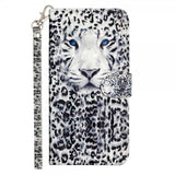 iPhone 15 Pro Max Cover Motiv Hvid Tiger