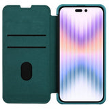 Nillkin iPhone 15 Pro Max Cover Qin Pro Series Grøn