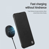 Nillkin iPhone 15 Pro Max Cover Qin Pro Series Grøn